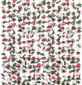 Miracliy 9Pcs 74FT Pink Flower Garland Artificial Rose Arch Vines Fake Spring by Miracliy