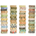 YUBBAEX 60 Rolls Value Washi Tape Pack Retro Arts Masking Tape Basic Patterns by YUBBAEXWashiTapes-MyBulletJournalFriends