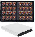 1600+ Pockets Trading Card Binder, 16-Pocket Card Ablum Compatible by KUOOKING