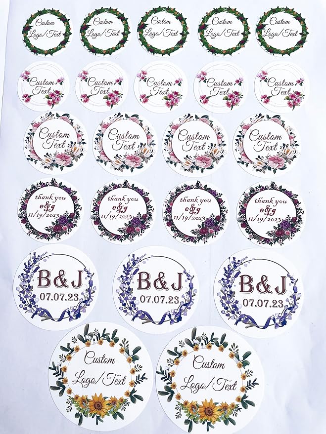 Custom Stickers for Weddings, Birthdays & Businesses - Image 7
