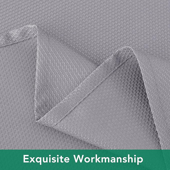 Biscaynebay Textured Fabric Square Tablecloths 60"x60", Wedding & Parties - Image 4