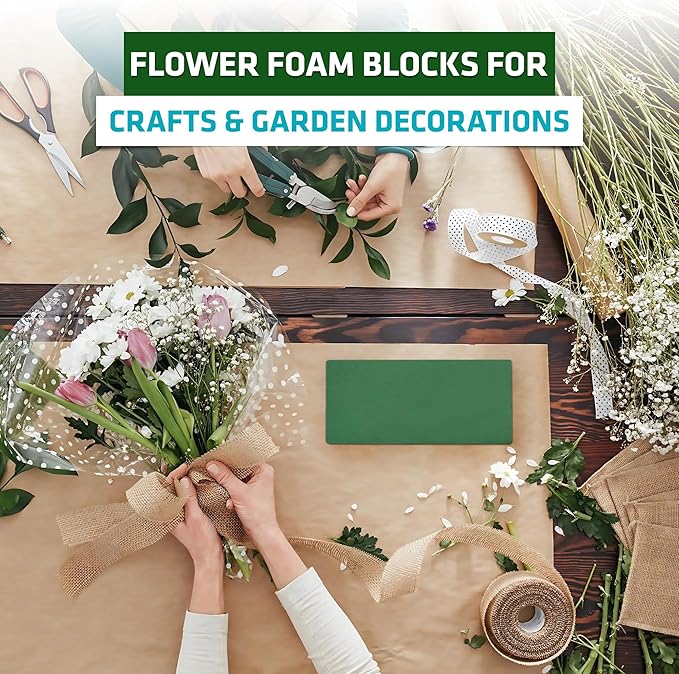 FLORABELS 8 PCS Wet Floral Foam Blocks - Image 6