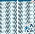 BRAVESHINE Blue Party Snowflake Backdrop by BRAVESHINE
