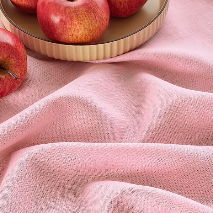 Solino Home Linen Tablecloth for Rectangle Tables 60 x 144 Inch - Image 3