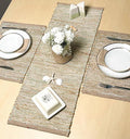 Chardin home Natural Jute Table Runner 13x36 Inch – Vintage Boho Rustic Table by ChardinHome