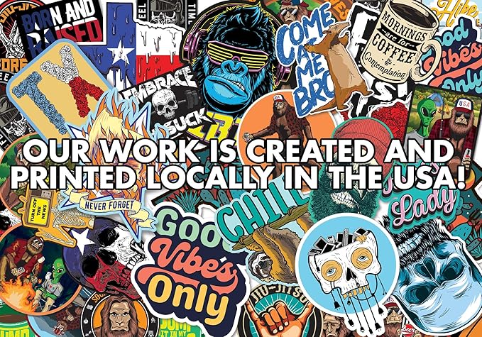 Large Custom Vinyl Decals – Full Color Personalized Sticker Decals Printing | - Image 5
