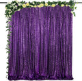 ShinyBeauty Purple Sequin Backdrop-Curtain 4FTx8FT, Photography & Photo Booth by ShinyBeauty