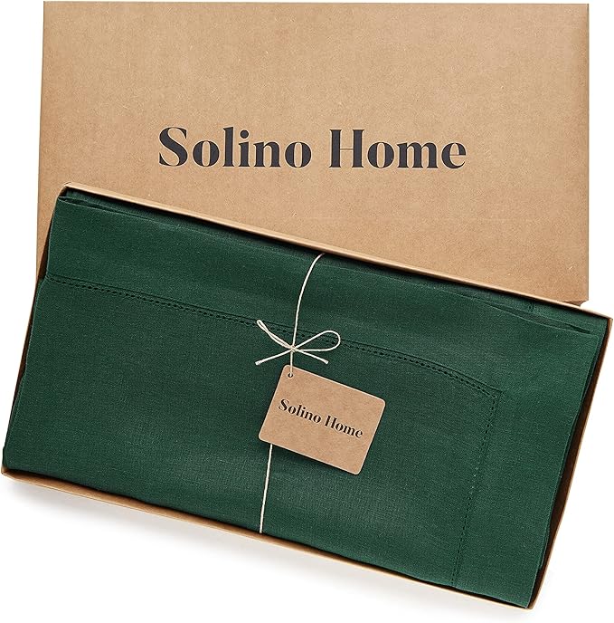 Solino Home Linen Tablecloth 60 x 120 Inch - Image 5