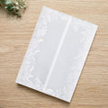PONATIA 50PCS White Vellum Jackets by ponatia