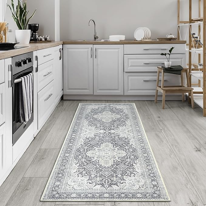 Bloom Rugs Washable Non-Slip 7 ft Runner - Image 5