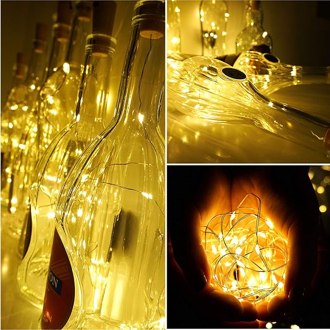 Bottle Lights 12 Pack 20 LEDs Cork Lights - Image 4