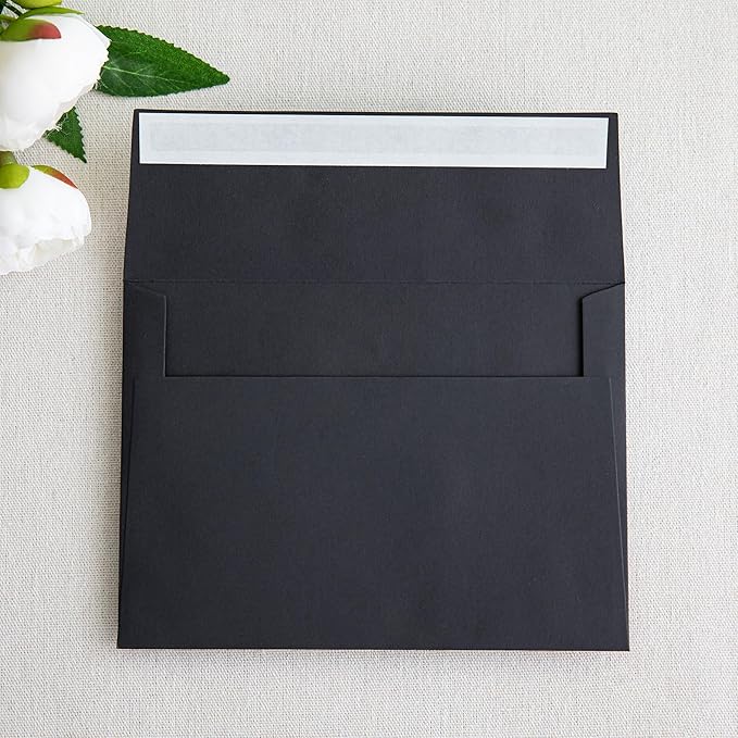 PONATIA 50 Pieces 5x7 Envelopes, A7 Envelopes Self Seal - Image 2