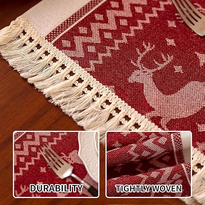 Placemats Set of 4, Elk Placemat - Image 3