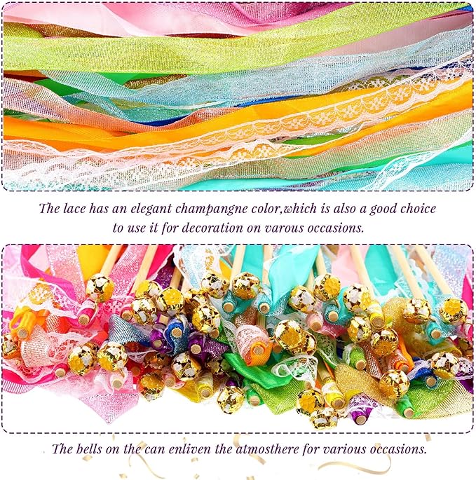 40 Pieces Ribbon Wedding Streamers - Image 4