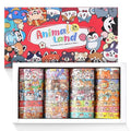 24 Rolls Colorful Cute Cartoon Animal Writable Washi Tape Set, Decorative Tapes by PAGEMORE
