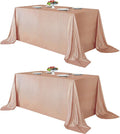 Fitable Rose Gold Sequin Tablecloth by Fitable