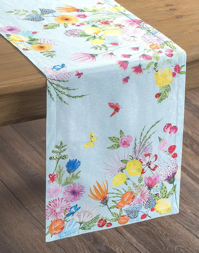 Maison d' Hermine Table Runner 100% Cotton Single Layer Table Runners 108 - Image 7