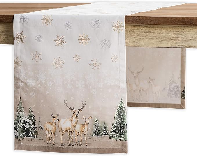 Maison d' Hermine Table Runner 100% Cotton Single Layer Table Runners 60 inches by MaisondHermine