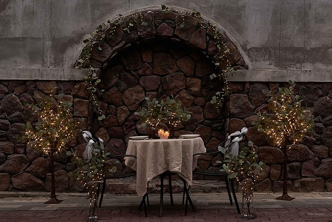 LITBLOOM Lighted Eucalyptus Branches 24IN 36 LED - Image 7