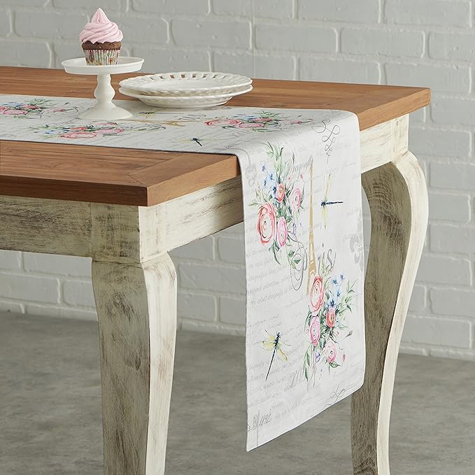 Maison d' Hermine Table Runner 100% Cotton Double Layer Table Runners 72 inches - Image 7