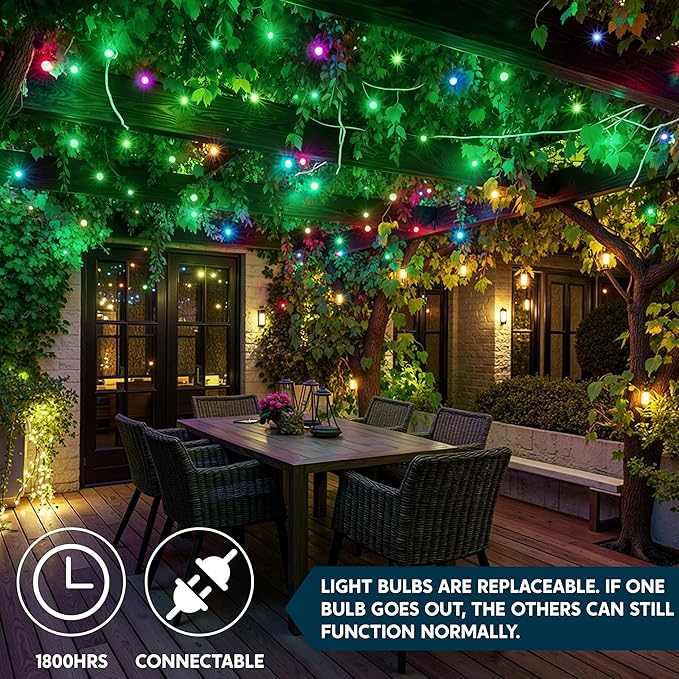 Joiedomi Christmas String Lights Indoor, 21.4 FT Lighting Decor - Image 7