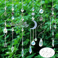 Sun Catchers, 6 Pieces Colorful Suncatchers Decorative Hanging Clear Crystal by Worgree