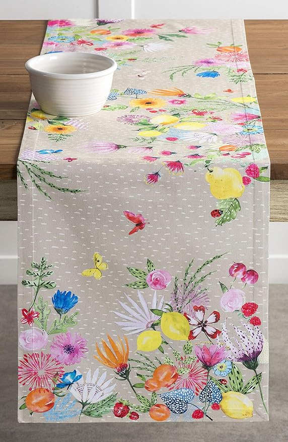 Maison d' Hermine Table Runner 100% Cotton Single Layer Table Runners 72 inches - Image 9