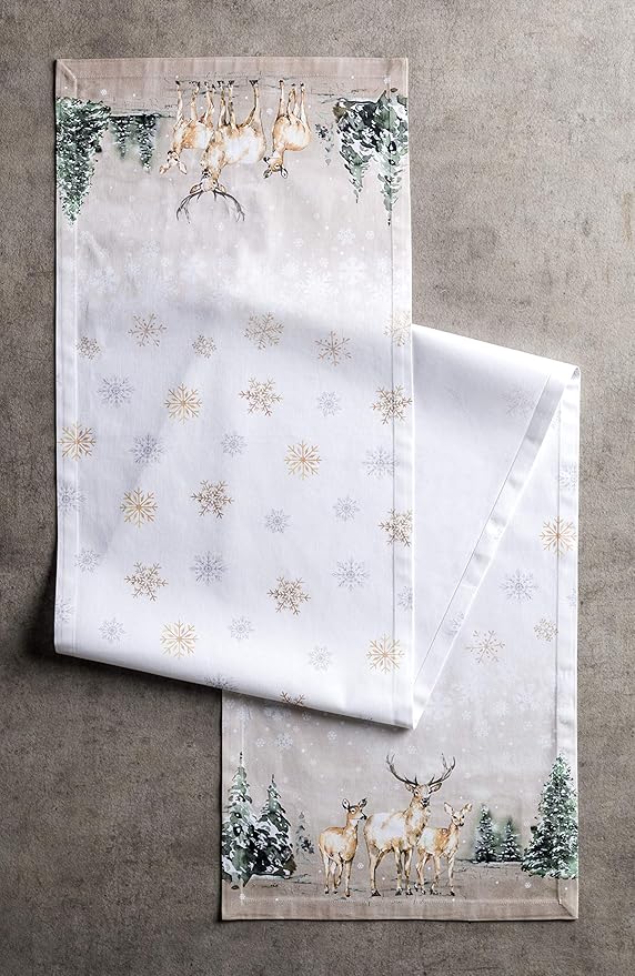 Maison d' Hermine Table Runner 100% Cotton Single Layer Table Runners 60 inches - Image 2