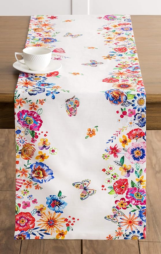 Maison d' Hermine Table Runner 100% Cotton Single Layer Table Runners 108 - Image 9