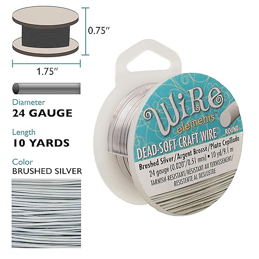 The Beadsmith Wire Elements Craft Wire – Tarnish Resistant, Soft Temper - Image 2