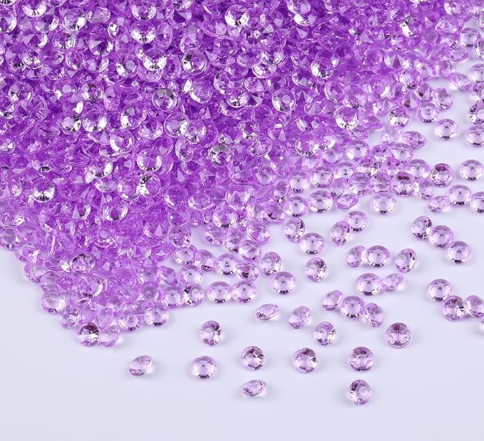 10000 pcs/Pack Wedding Table Scatter Confetti Crystals Acrylic Diamonds Vase by WelcometoGintoaria