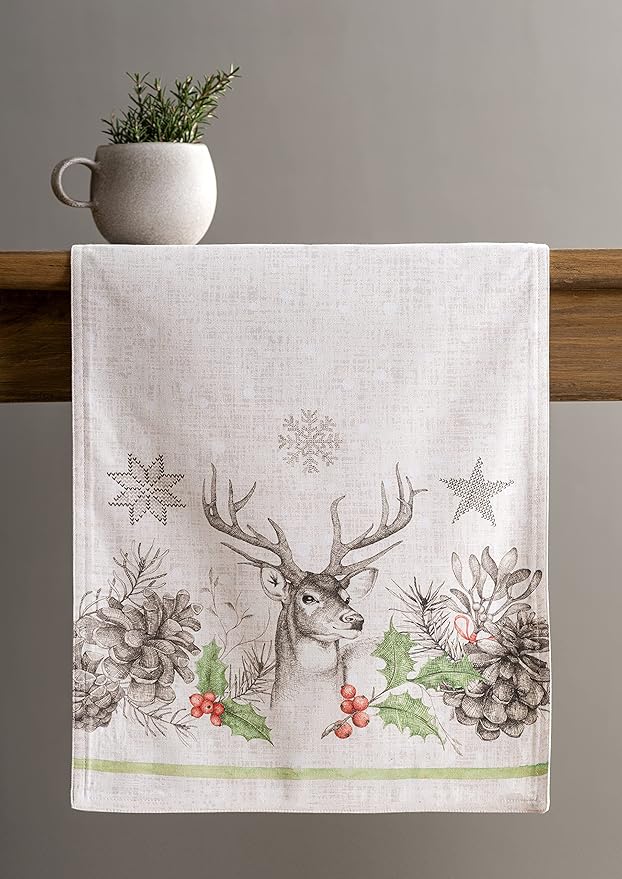 Maison d' Hermine Table Runner 100% Cotton Double Layer Table Runners 72 inches - Image 8