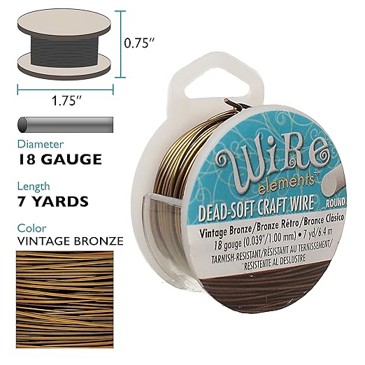 The Beadsmith Wire Elements Craft Wire – Tarnish Resistant, Soft Temper - Image 2