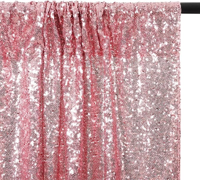 Poise3EHome 10FT x 10FT Sequin Photography Backdrop Curtain - Image 5