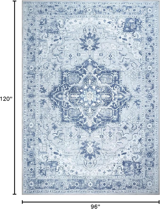 Bloom Rugs Washable Non-Slip 8' x 10' Rug - Image 2