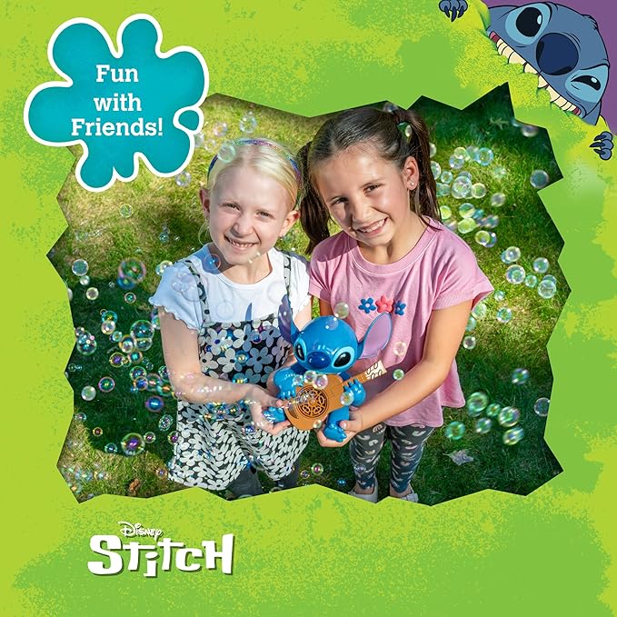 Stitch NO Spill Musical Bubble Machine | Bubble Toy - Image 5