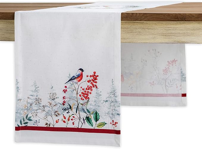 Maison d' Hermine Table Runner 100% Cotton Single Layer Table Runners 90 inches by MaisondHermine