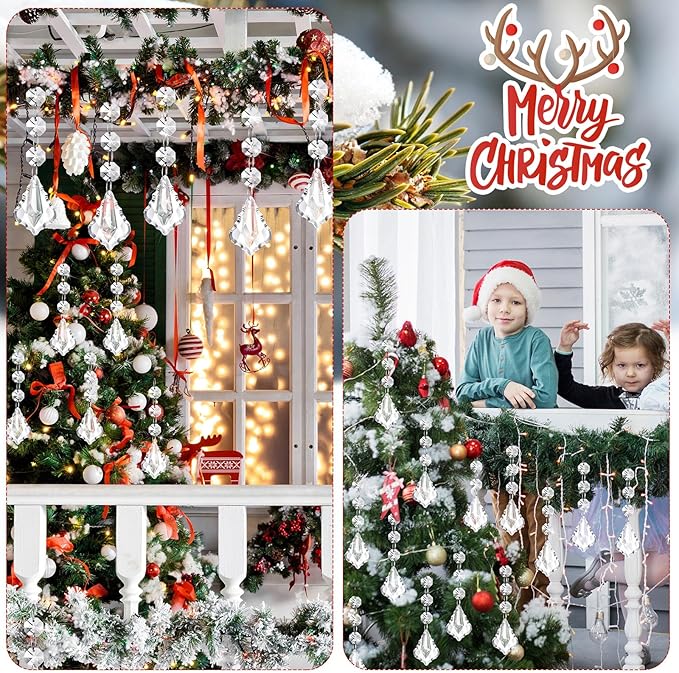 Nuenen 100 Pcs Hanging Crystals - Image 6