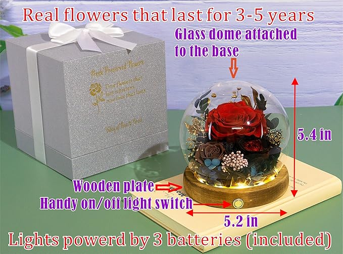 Valley of Rain & Forest Long-Lasting Real Flowers, Unique Floral Gift - Image 2