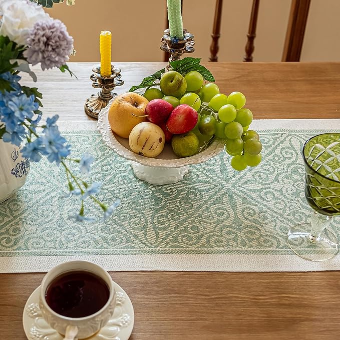 Table Runners 138 Inches, Waterproof Boho Table Runner - Image 5