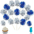 Ephlyn 30Pcs Foil Firework Cupcake Toppers Party Birthday Cake Toppers Supplies by Ephlyn