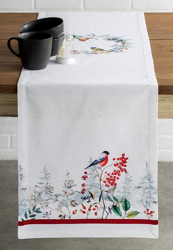 Maison d' Hermine Table Runner 100% Cotton Single Layer Table Runners 90 inches - Image 9