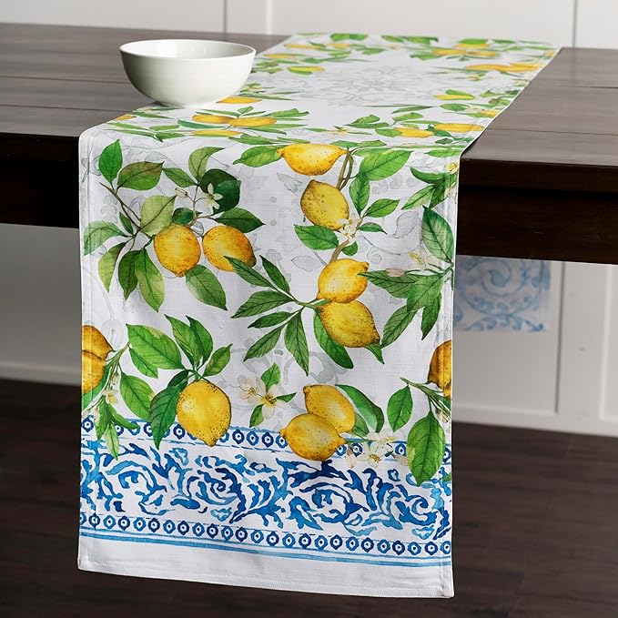 Maison d' Hermine Table Runner 100% Cotton Double Layer Table Runners 72 inches - Image 9