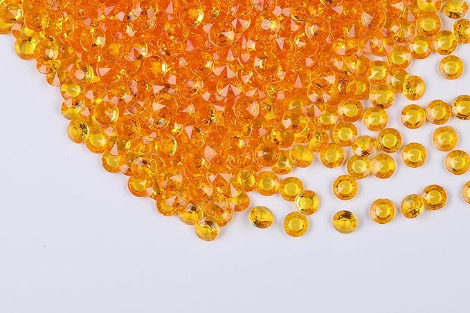 2000pcs Platic Acrylic Gems Fake Acrylic Diamonds Vase Filler Beads Faux by WelcometoGintoaria