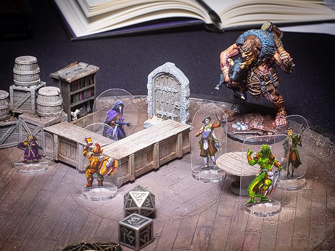 Arcknight Flat Plastic Miniatures: The Grove; 62 Unique Forest-Themed Minis - Image 9