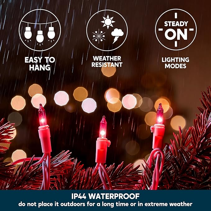 Joiedomi Christmas String Lights Indoor, 21.4 FT Lighting Decor - Image 5
