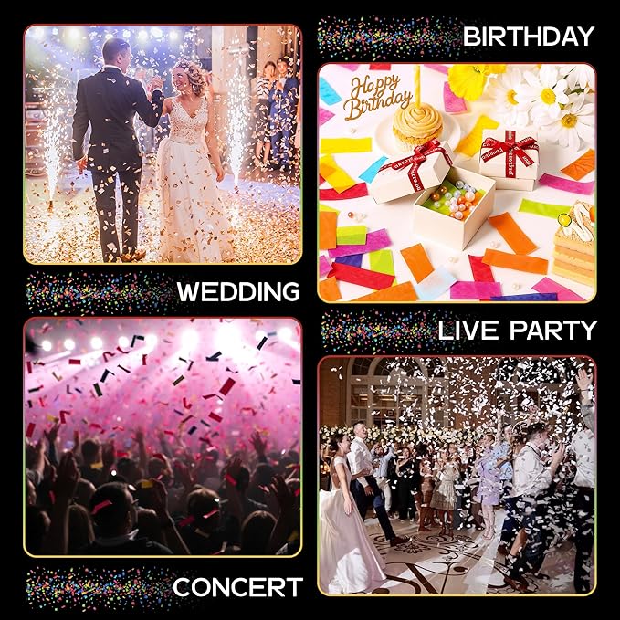 Ultimate Confetti, Concerts and Weddings - 20 lb - Image 5