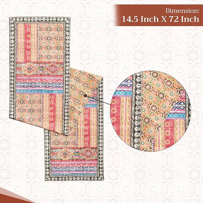 Maison d' Hermine Table Runner 100% Cotton Double Layer Table Runners 72 inches - Image 4