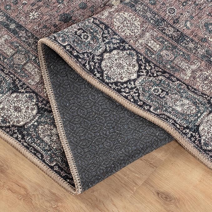 Bloom Rugs Washable Non-Slip 7 ft Runner - Image 8