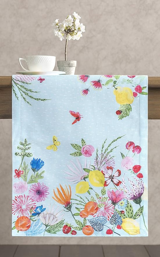 Maison d' Hermine Table Runner 100% Cotton Single Layer Table Runners 72 inches - Image 8